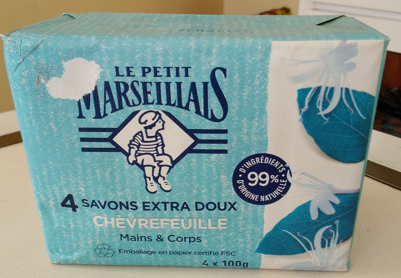 Savon Extra Doux Chèvrefeuille- Le Petit Marseillais