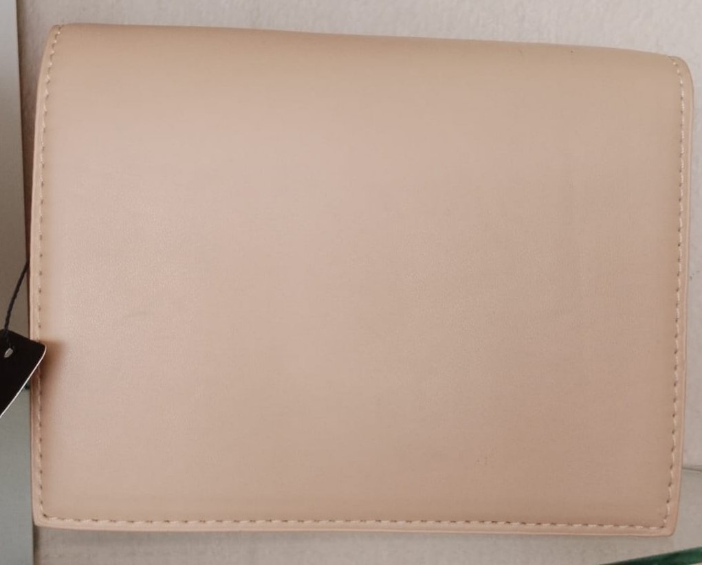 Pochette élégante minimaliste – couleur nude