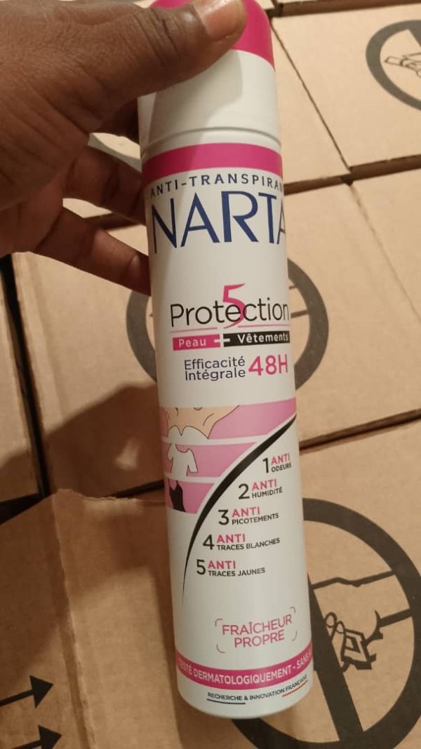 🧴 Déodorant Anti-transpirant Narta Protection 5 – Spray