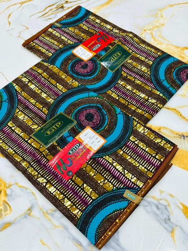 Tissu Vlisco Lomé Imitation Wax Hollandais