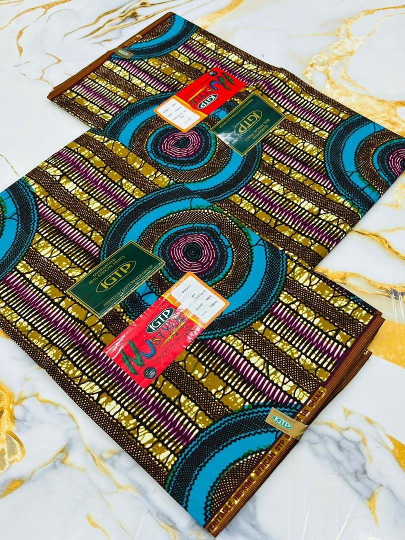 Tissu Vlisco Lomé Imitation Wax Hollandais