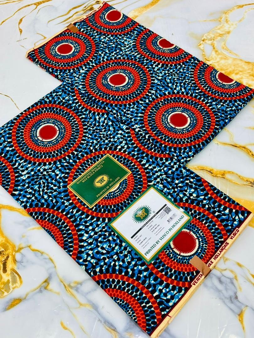 Tissu Vlisco Lomé Imitation Wax Hollandais