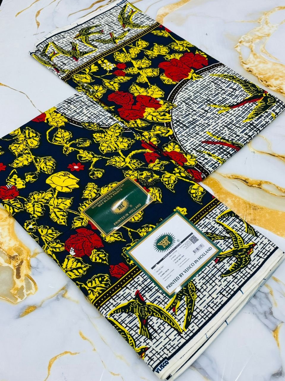 Tissu Vlisco Lomé Imitation Wax Hollandais