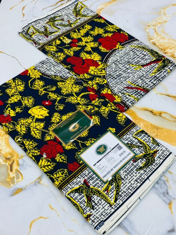Tissu Vlisco Lomé Imitation Wax Hollandais