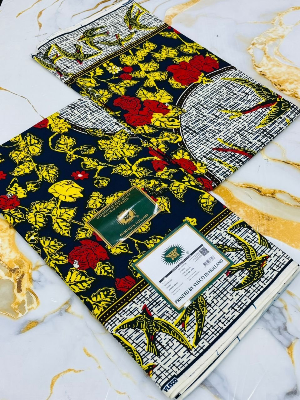 Tissu Vlisco Lomé Imitation Wax Hollandais