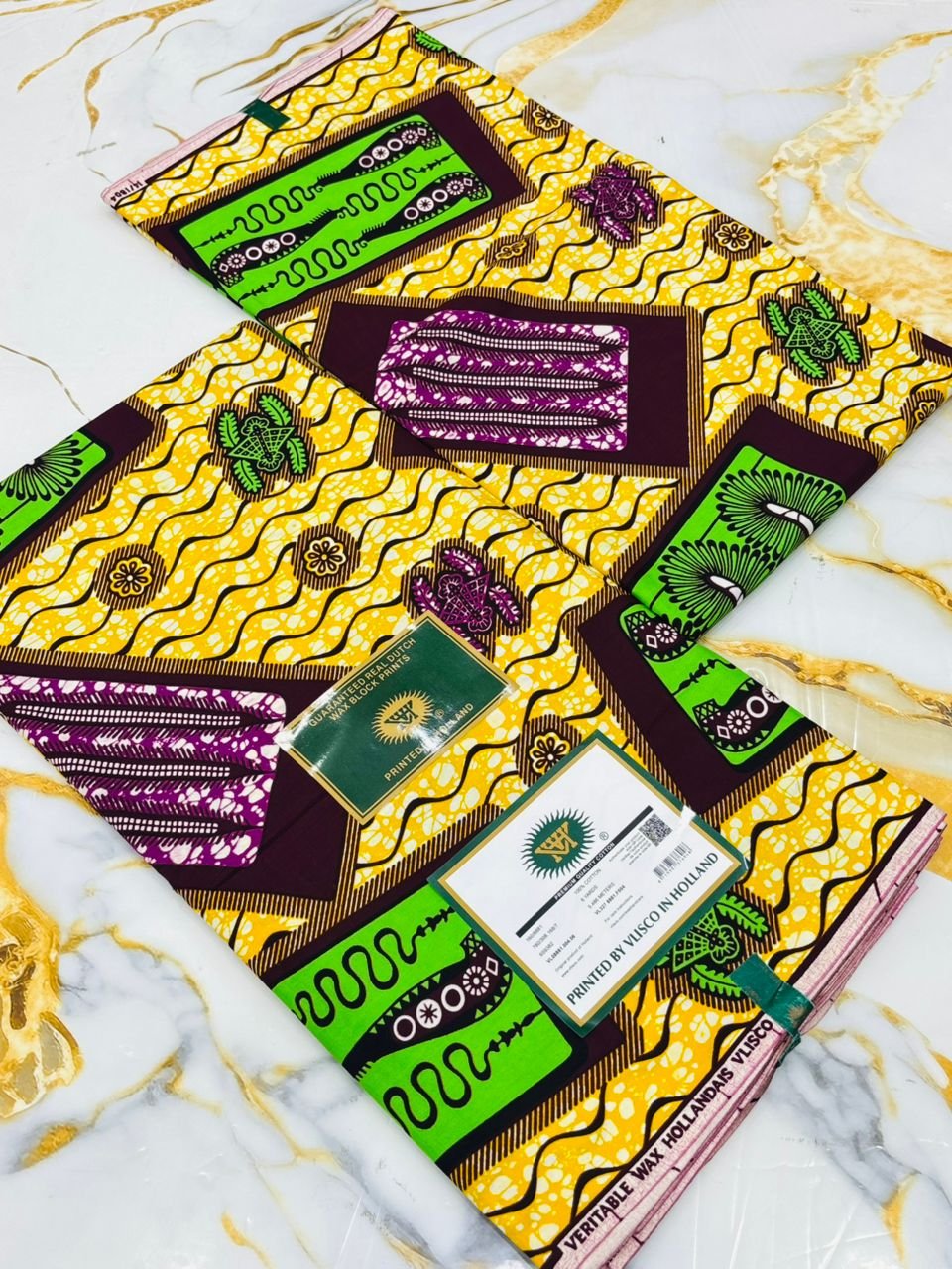 Tissu Vlisco Lomé Imitation Wax Hollandais