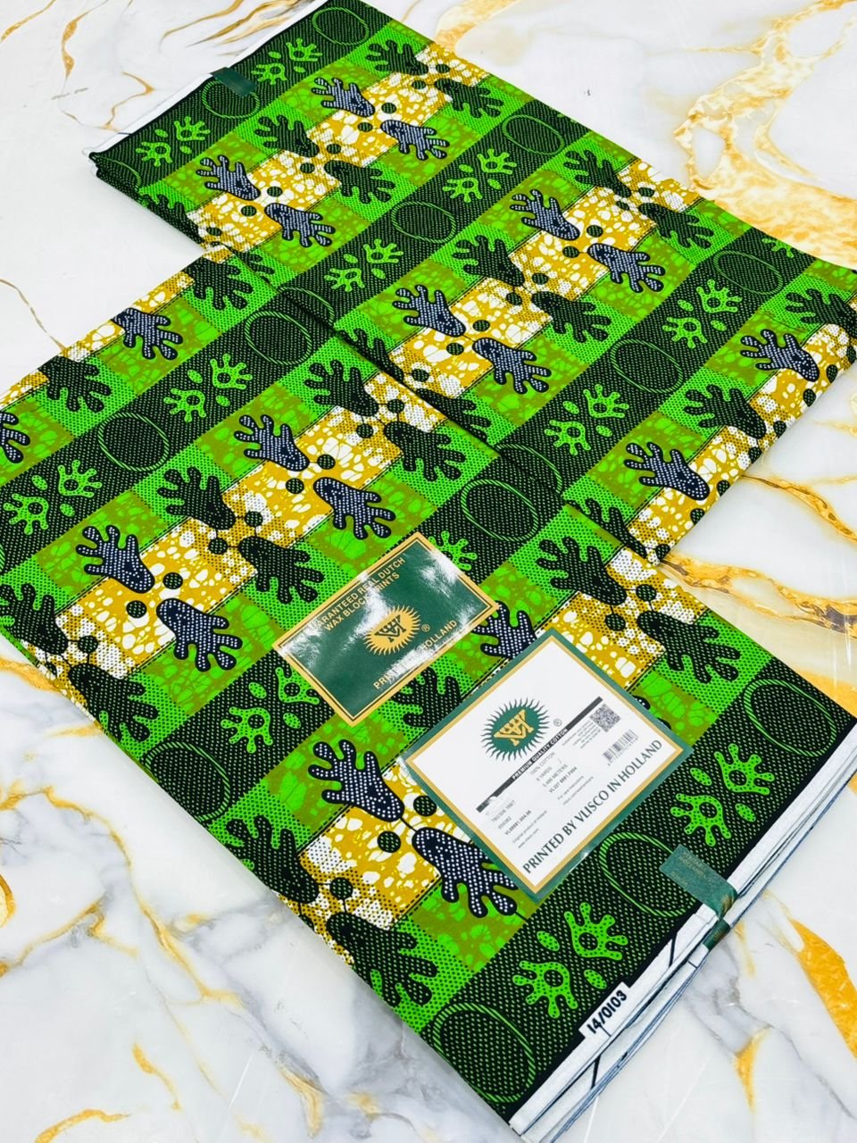 Tissu Vlisco Lomé Imitation Wax Hollandais