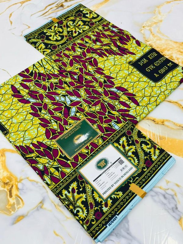 Tissu Vlisco Lomé Imitation Wax Hollandais