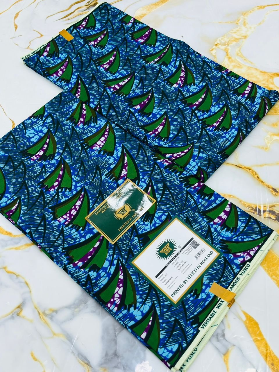 Tissu Vlisco Lomé Imitation Wax Hollandais