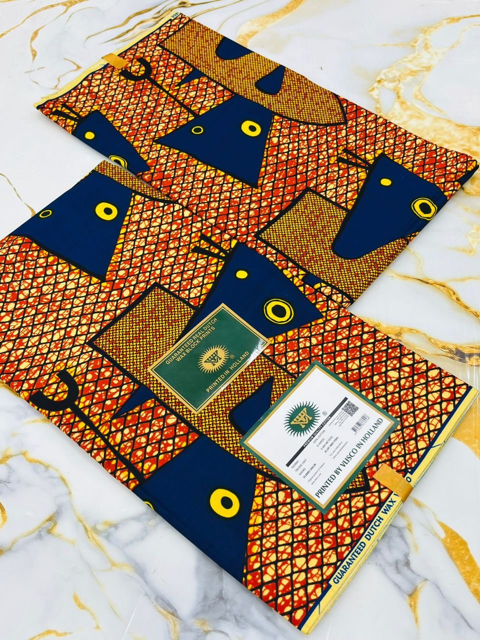 Tissu Vlisco Lomé Imitation Wax Hollandais