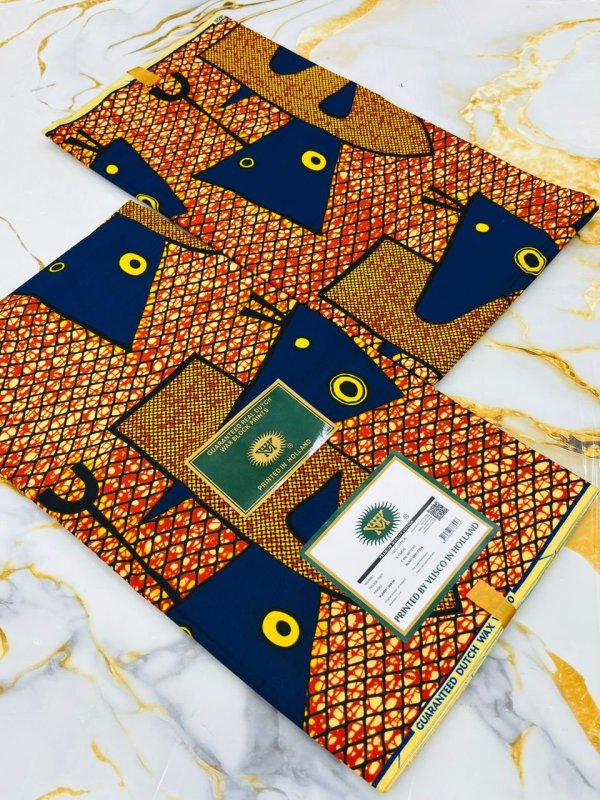 Tissu Vlisco Lomé Imitation Wax Hollandais