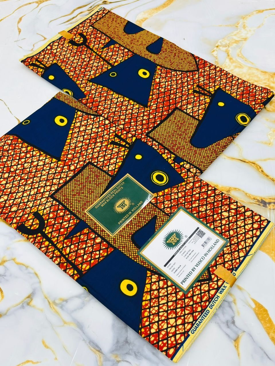 Tissu Vlisco Lomé Imitation Wax Hollandais