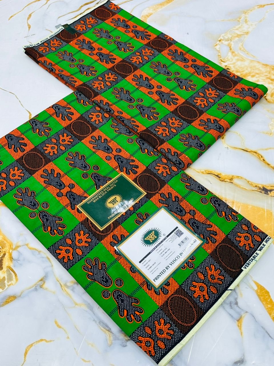 Tissu Vlisco Lomé Imitation Wax Hollandais