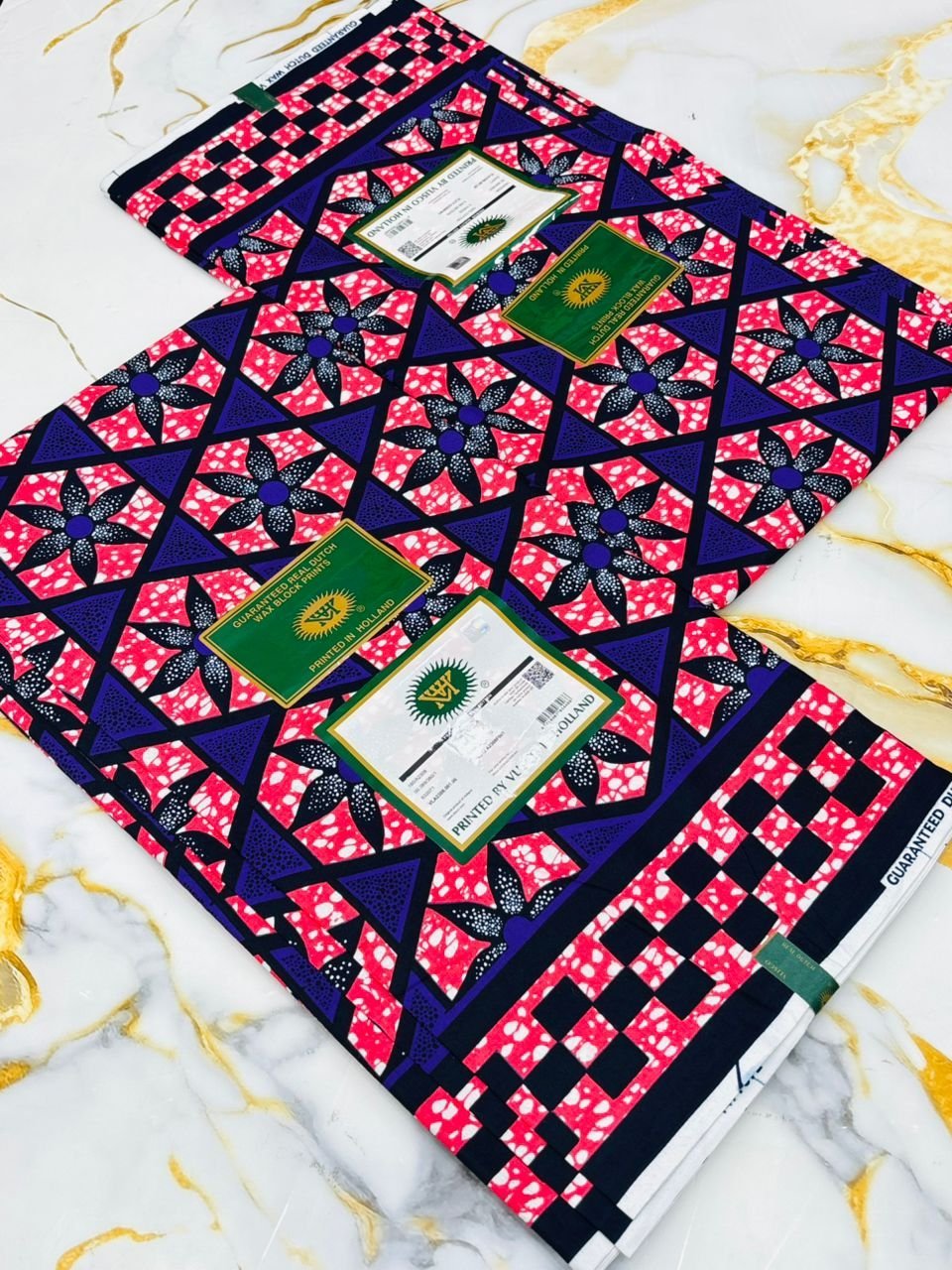 Tissu Vlisco Lomé Imitation Wax Hollandais