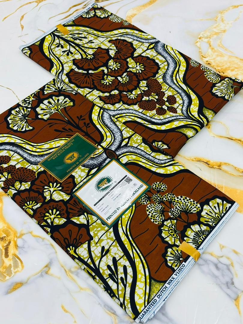 Tissu Vlisco Lomé Imitation Wax Hollandais