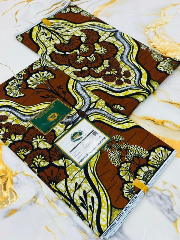 Tissu Vlisco Lomé Imitation Wax Hollandais