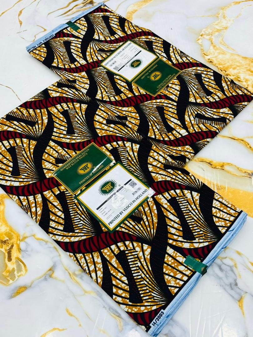 Tissu Vlisco Lomé Imitation Wax Hollandais
