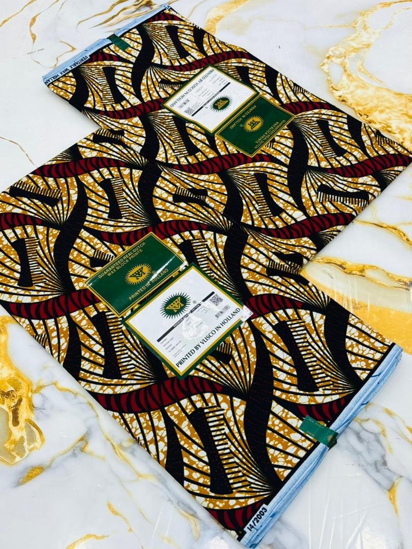 Tissu Vlisco Lomé Imitation Wax Hollandais