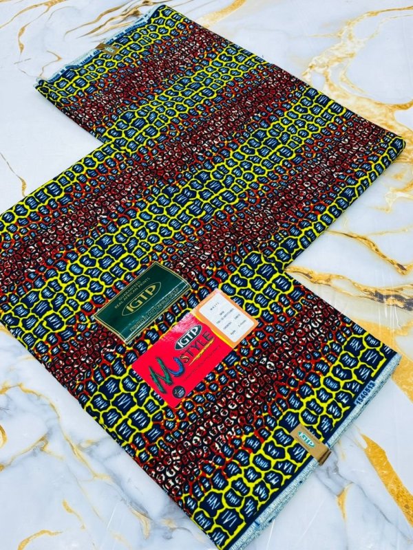 Tissu Vlisco Lomé Imitation Wax Hollandais