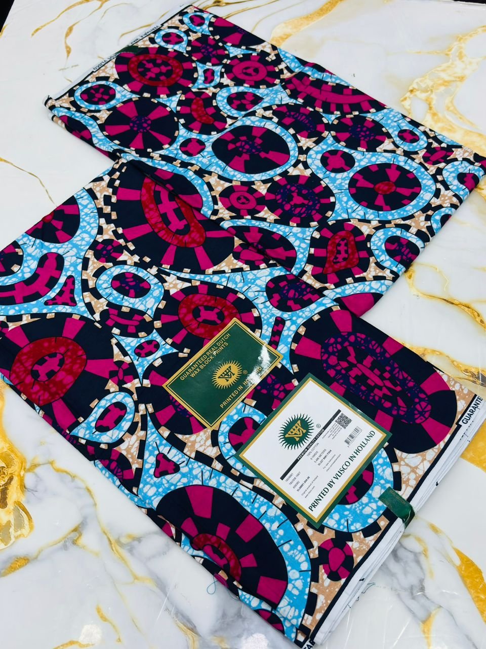 Tissu Vlisco Lomé Imitation Wax Hollandais