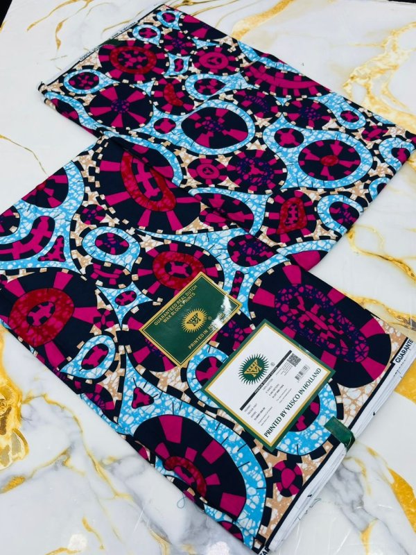 Tissu Vlisco Lomé Imitation Wax Hollandais