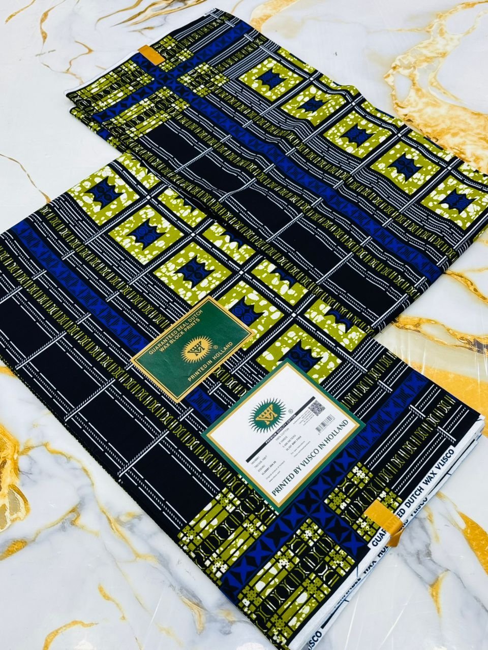 Tissu Vlisco Lomé Imitation Wax Hollandais