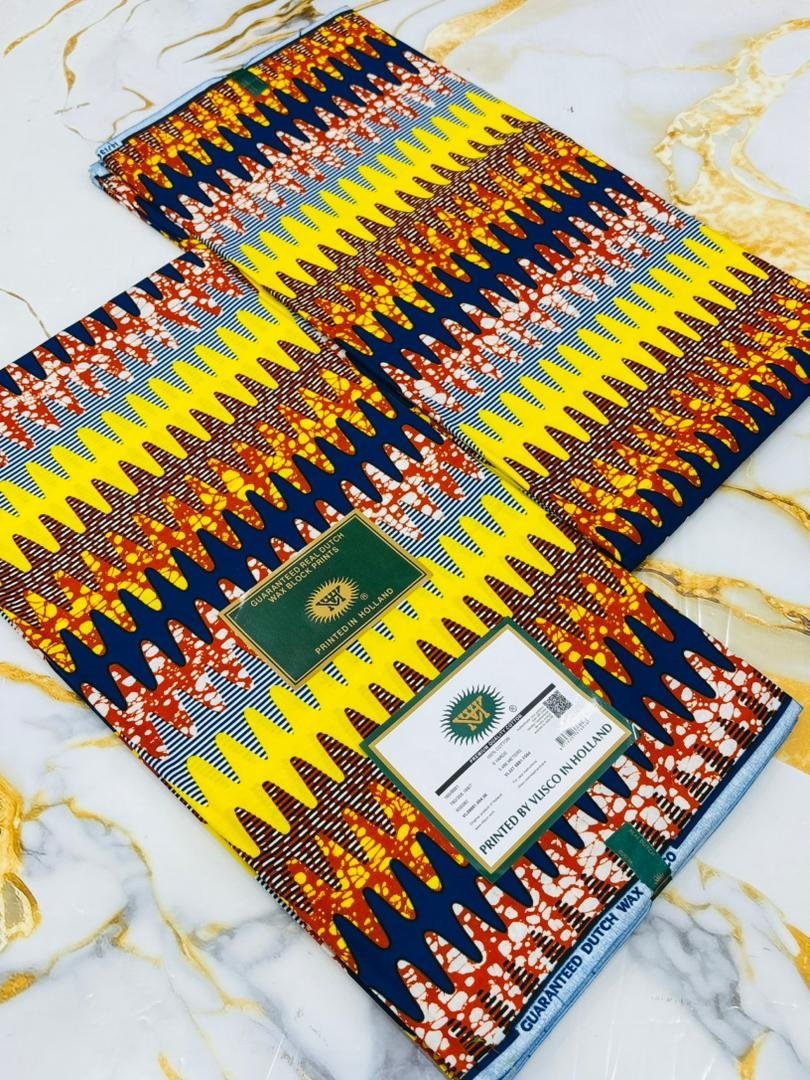 Tissu Vlisco Lomé Imitation Wax Hollandais