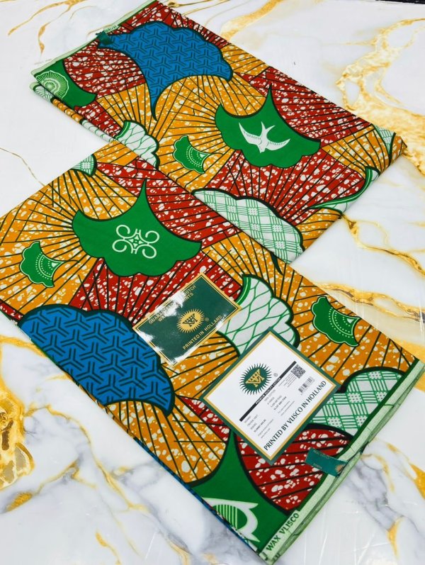 Tissu Vlisco Lomé Imitation Wax Hollandais