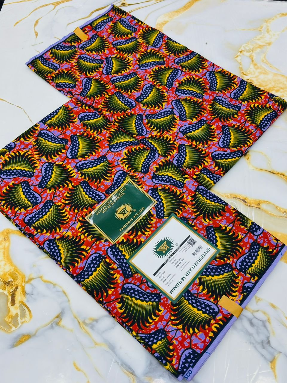 Tissu Vlisco Lomé Imitation Wax Hollandais