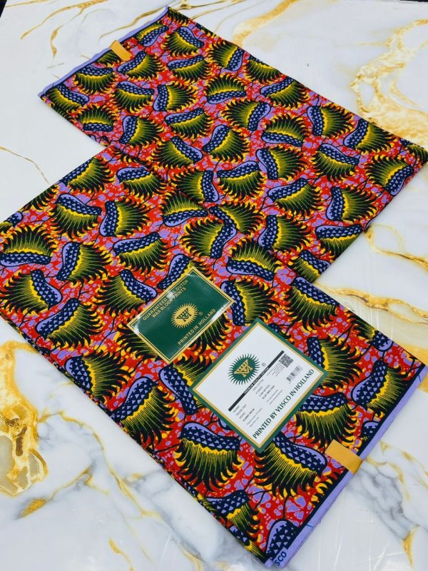 Tissu Vlisco Lomé Imitation Wax Hollandais