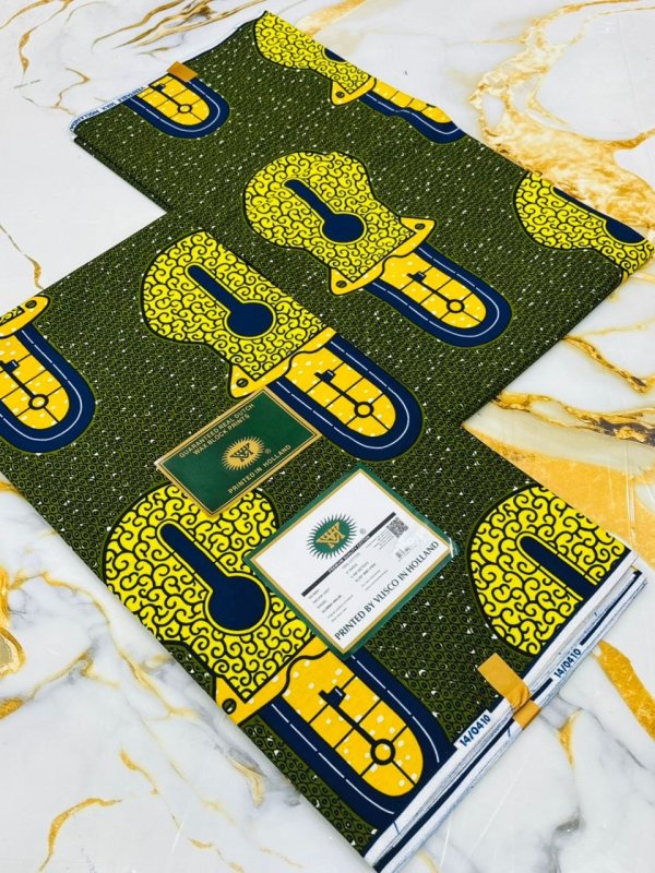 Tissu Vlisco Lomé Imitation Wax Hollandais