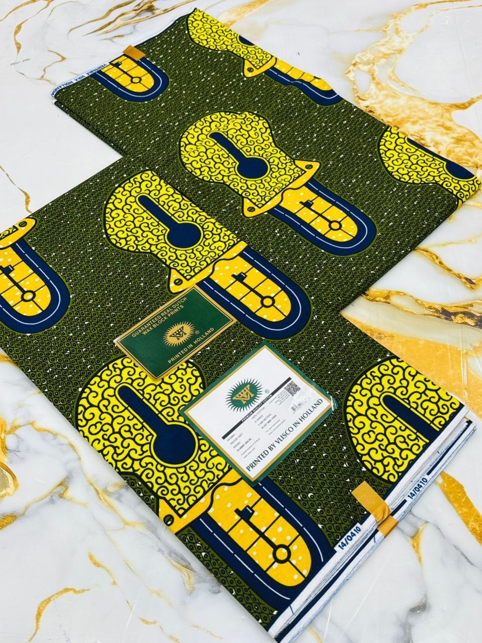 Tissu Vlisco Lomé Imitation Wax Hollandais