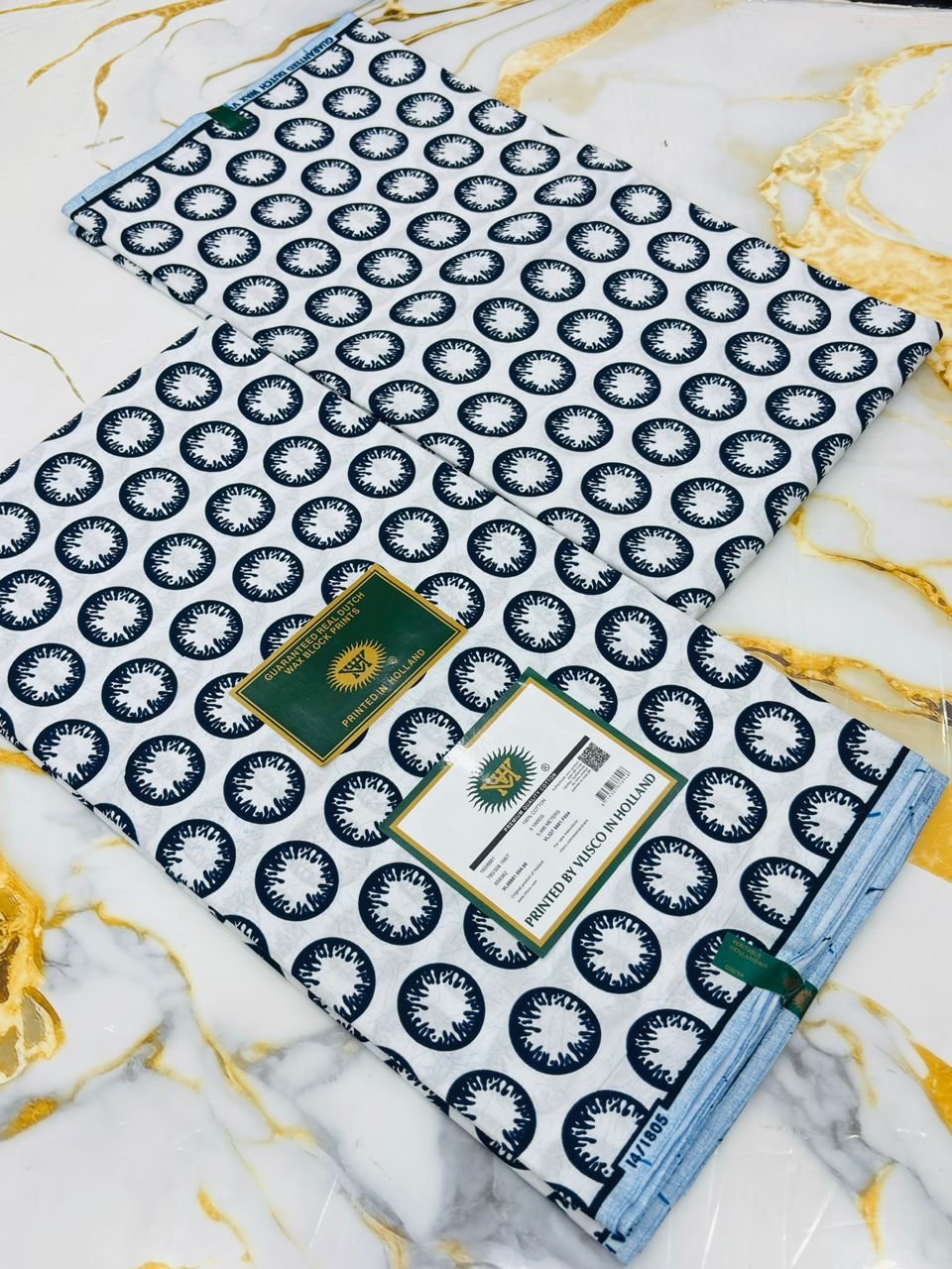 Tissu Vlisco Lomé Imitation Wax Hollandais