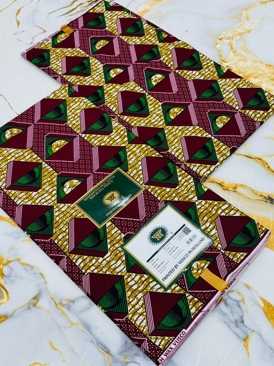 Tissu Vlisco Lomé Imitation Wax Hollandais