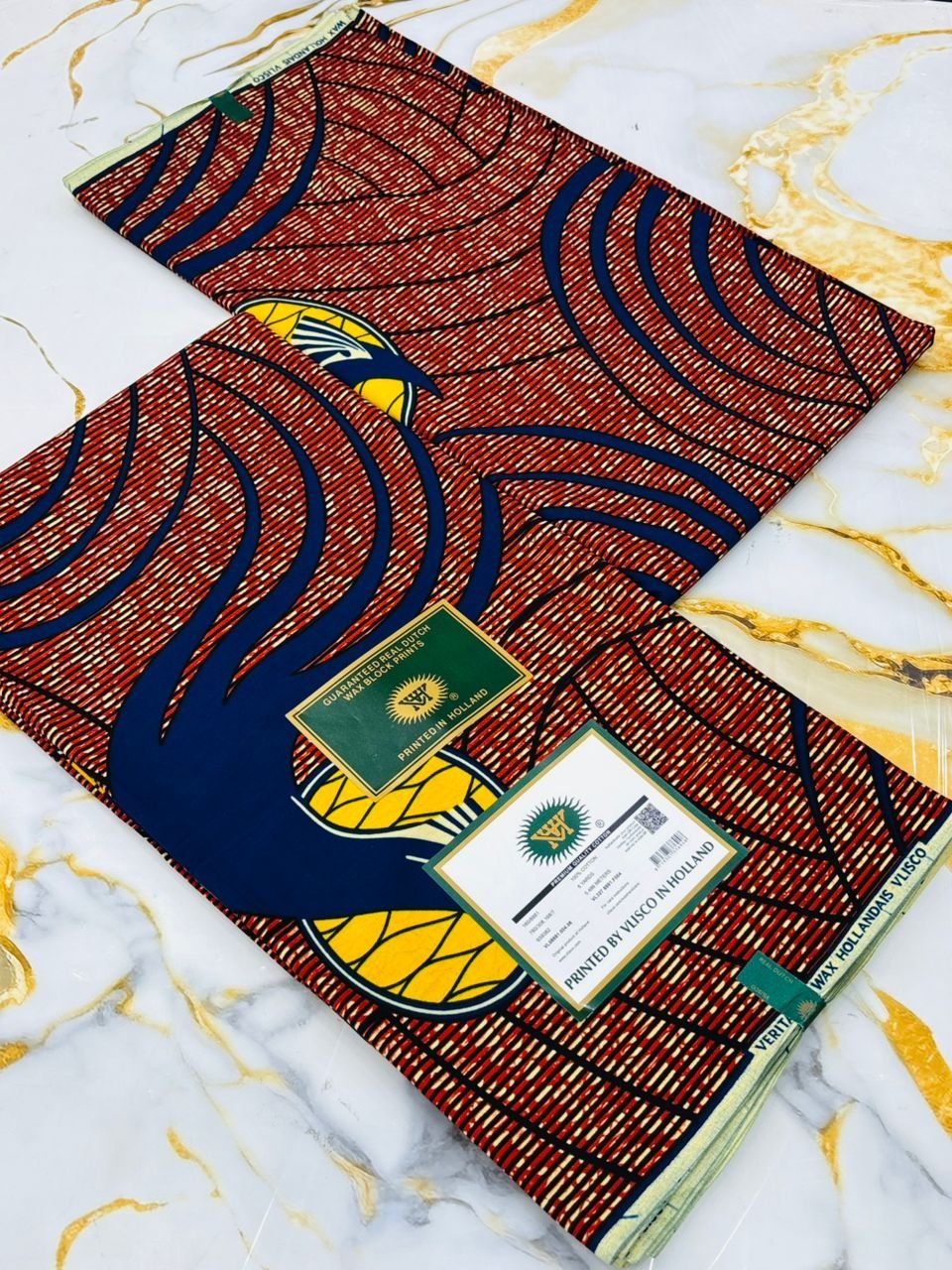 Tissu Vlisco Lomé Imitation Wax Hollandais