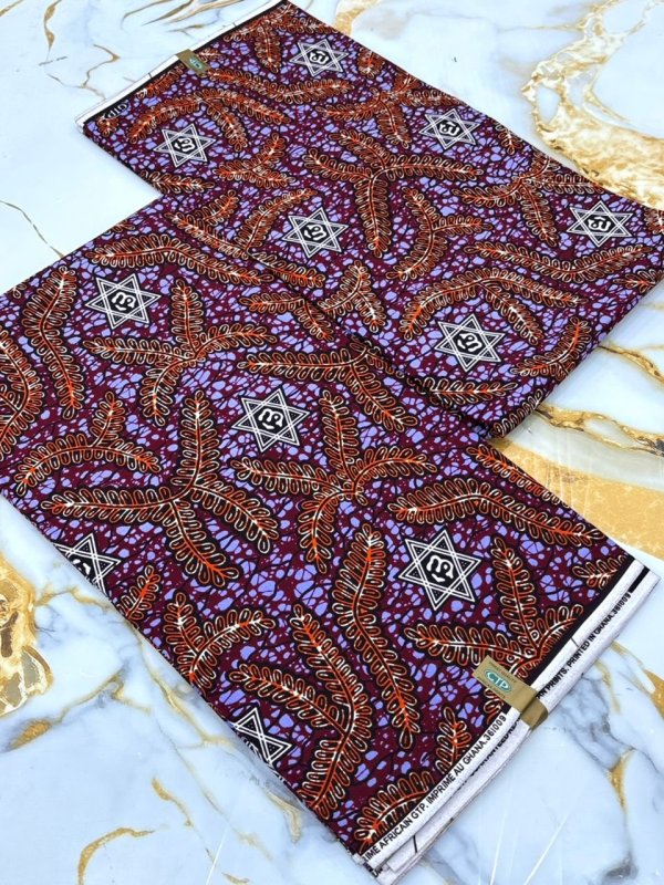 Tissu Vlisco Lomé Imitation Wax Hollandais