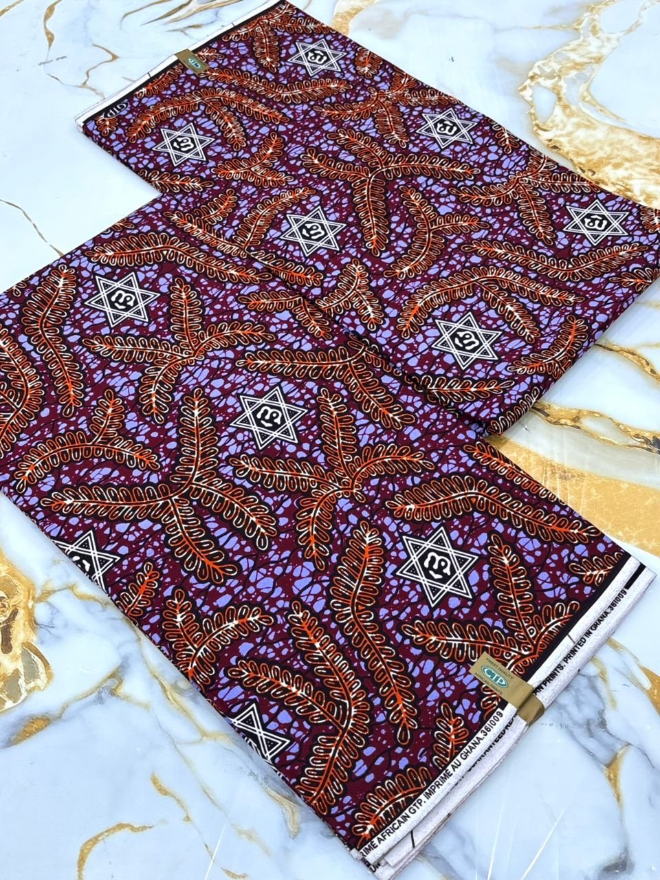 Tissu Vlisco Lomé Imitation Wax Hollandais