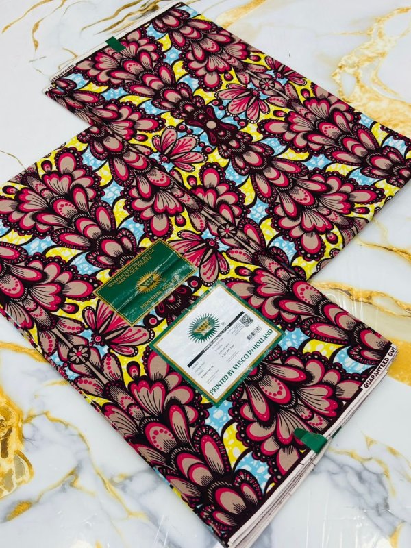 Tissu Vlisco Lomé Imitation Wax Hollandais