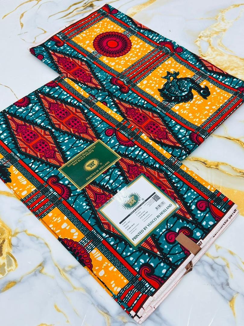Tissu Vlisco Lomé Imitation Wax Hollandais