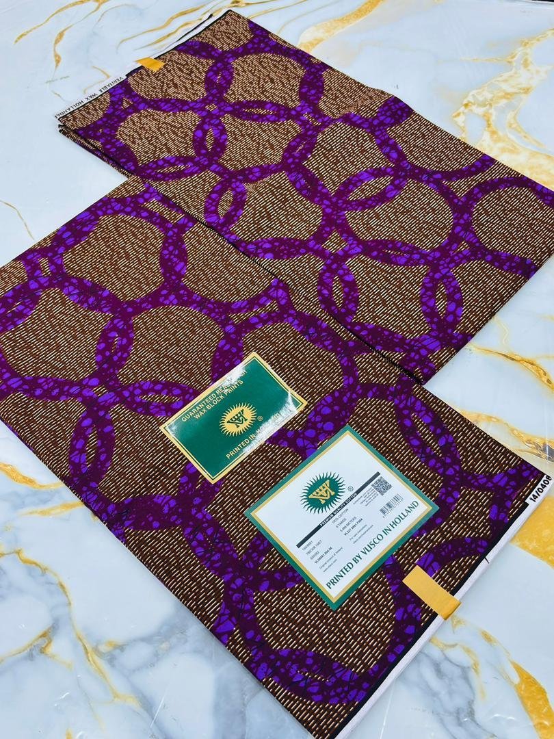 Tissu Vlisco Lomé Imitation Wax Hollandais