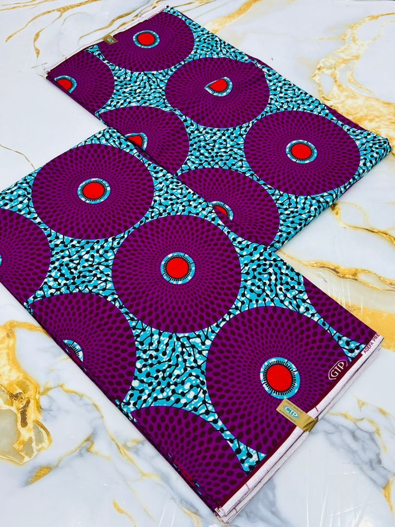 Tissu Vlisco Lomé Imitation Wax Hollandais