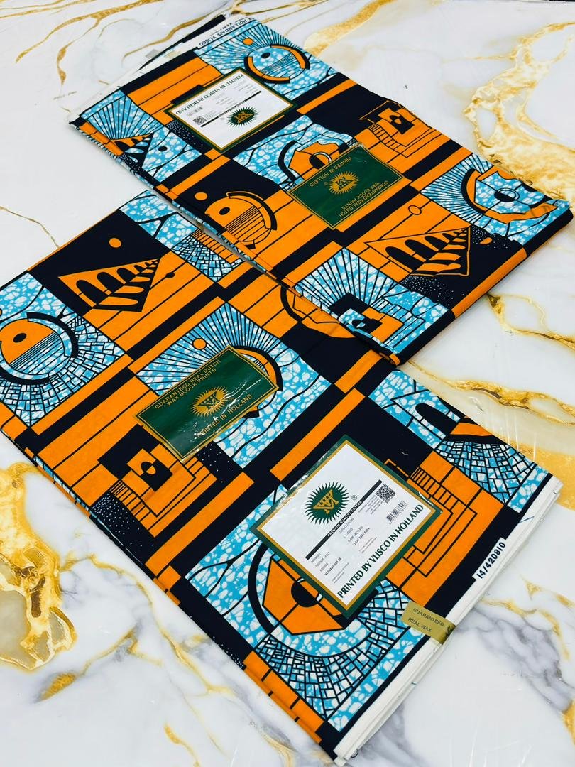 Tissu Vlisco Lomé Imitation Wax Hollandais