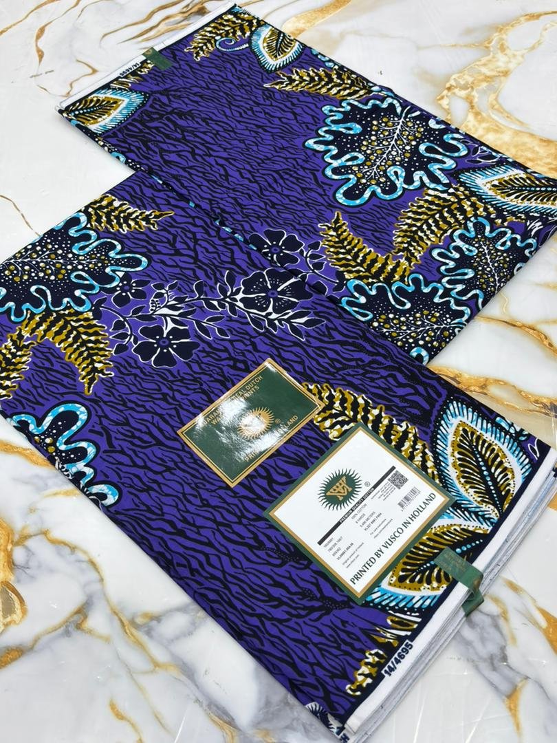 Tissu Vlisco Lomé Imitation Wax Hollandais