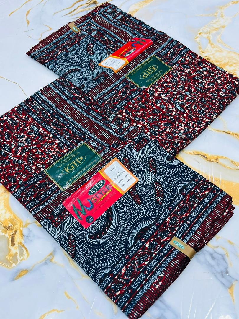 Tissu Vlisco Lomé Imitation Wax Hollandais