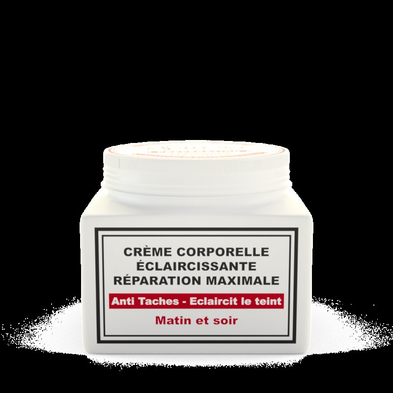Crème Corporelle Éclaircissante Réparation Maximale