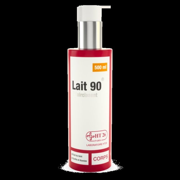 Lait Éclaircissant 90 – Soin éclaircissant intense pour peaux sèches :