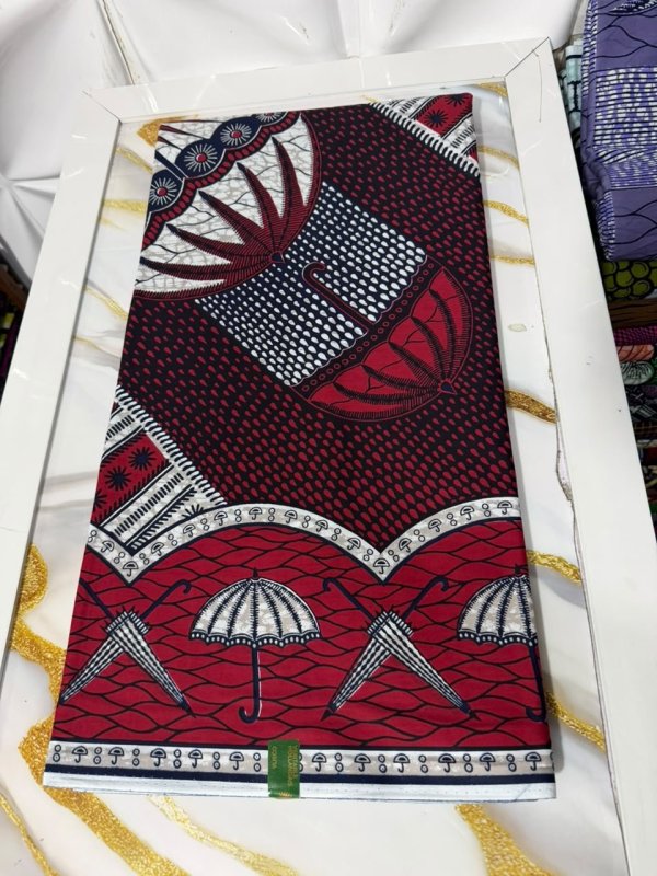 Véritable Wax Hollandais Vlisco 6 Mètres